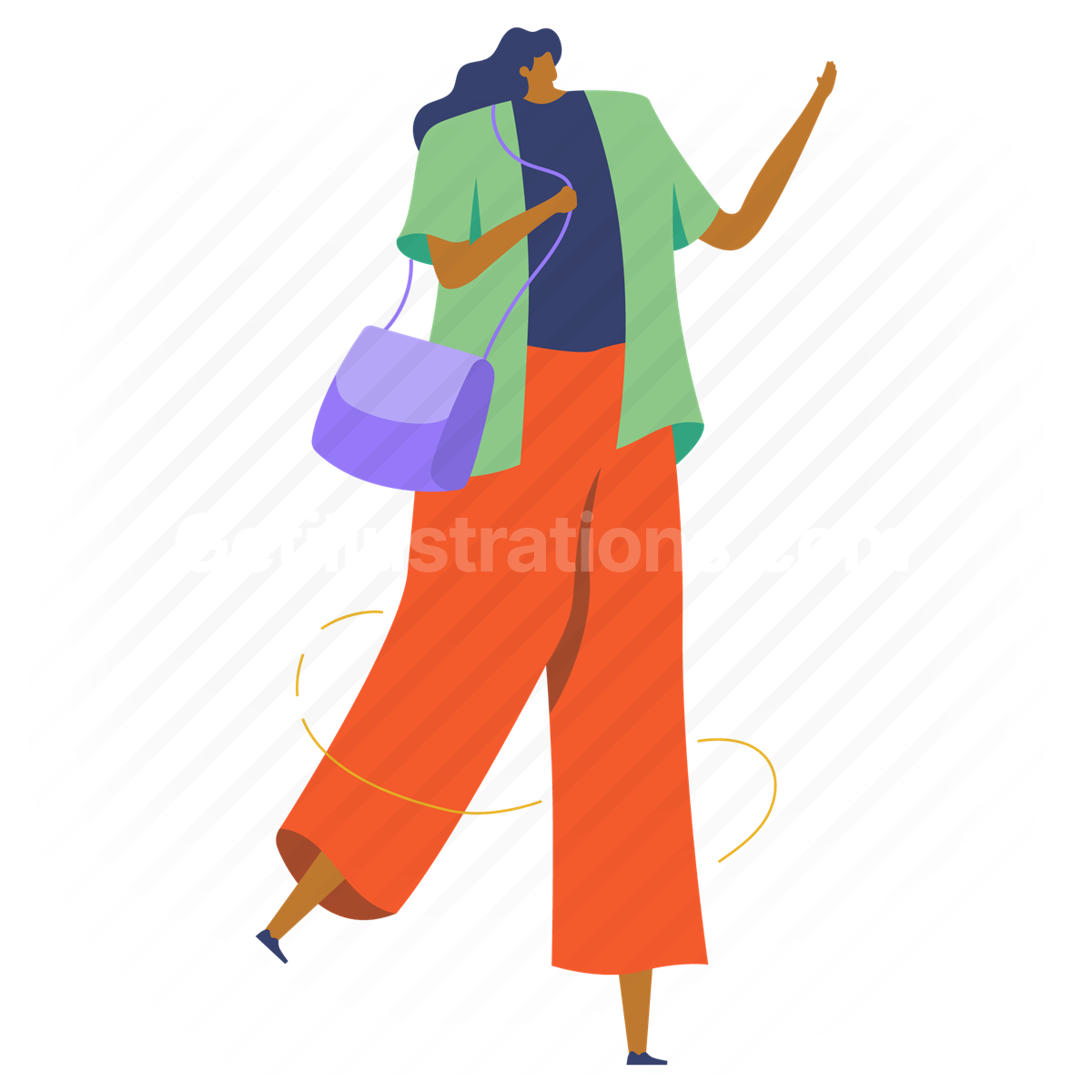 handbag, woman, people, person, user, account, walk, walking